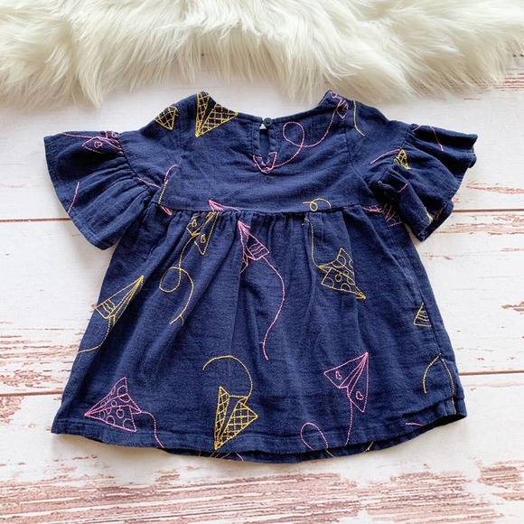 Cat & Jack Paper Airplanes Dress - Picture 5 of 5